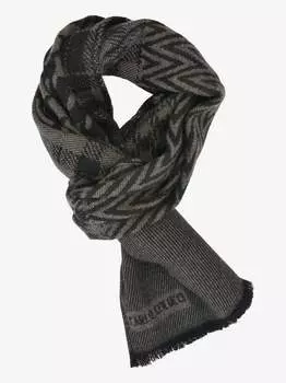 Шерстяной шарф капуто Carlo Colucci, коричневый