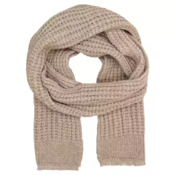 Шерстяной шарф Marc Cain, бежевый