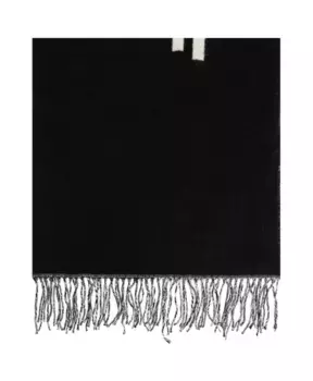 Шерстяной шарф Marc Jacobs, черный