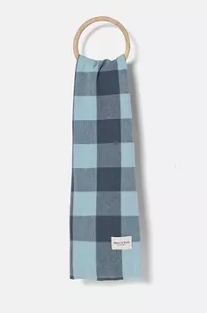 Шерстяной шарф Marc O'Polo, синий