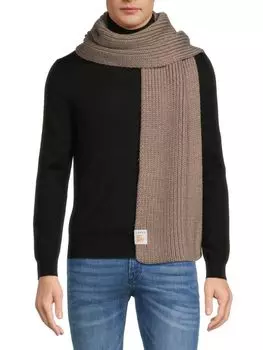 Шерстяной шарф массивной вязки Lanvin, цвет Sand