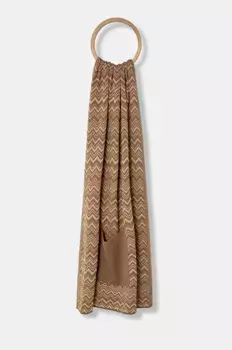 Шерстяной шарф Missoni, бежевый