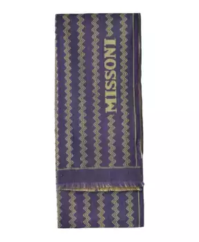 Шерстяной шарф Missoni, синий