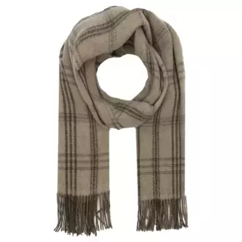 Шерстяной шарф Patrizia Pepe, бежевый