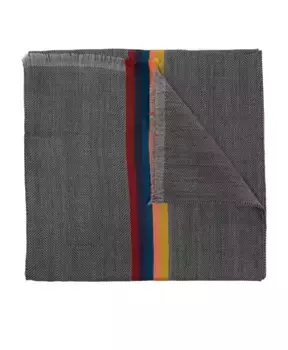 Шерстяной шарф Paul Smith, серый