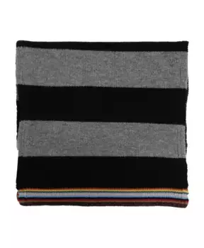 Шерстяной шарф Paul Smith, серый
