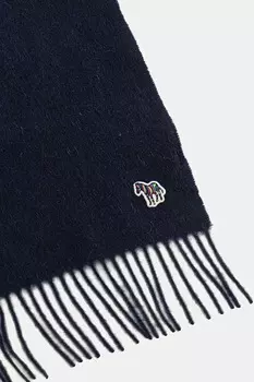 Шерстяной шарф Paul Smith, темно-синий