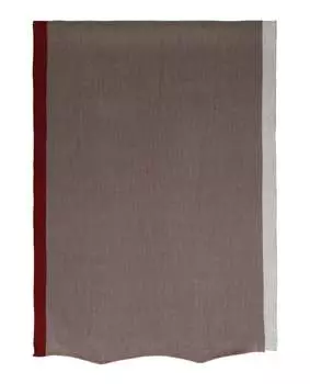 Шерстяной шарф Pierre D'Estree, цвет taupe burgundy ecru