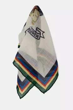 Шерстяной шарф Polo Ralph Lauren, белый