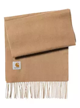 Шерстяной шарф с бахромой CARHARTT WIP, нейтральный