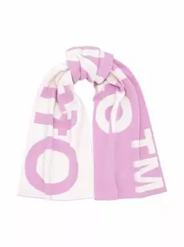 Шерстяной шарф с логотипом Off-White