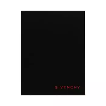 Шерстяной шарф с логотипом в рубчик от Givenchy, цвет Черный