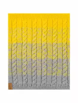 Шерстяной шарф-снуд с логотипом Il Trenino, мультиколор