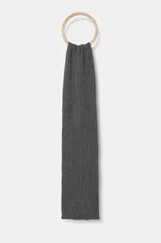 Шерстяной шарф United Colors of Benetton, серый