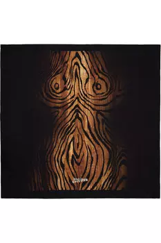 Шерстяной шарф Wood Jean Paul Gaultier, мультиколор