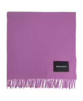Шерстяной шарф Woolrich, фиолетовый