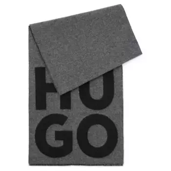 Шерстяной шарф - z Hugo, серый