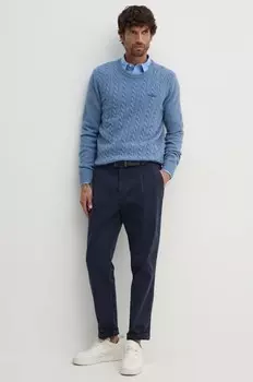 Шерстяной свитер Aeronautica Militare, синий