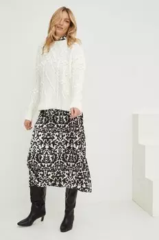 Шерстяной свитер Answear Lab, бежевый