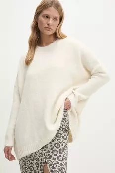 Шерстяной свитер Answear Lab, бежевый