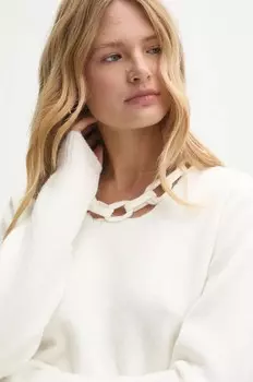 Шерстяной свитер Answear Lab, бежевый