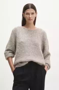 Шерстяной свитер Answear Lab, бежевый