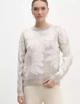 Шерстяной свитер Answear Lab, бежевый