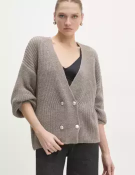 Шерстяной свитер Answear Lab, бежевый