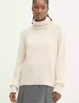 Шерстяной свитер Answear Lab, бежевый