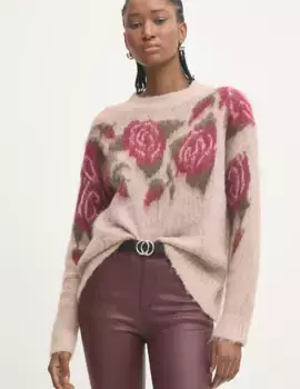 Шерстяной свитер Answear Lab, бежевый