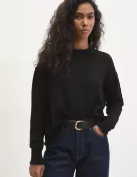 Шерстяной свитер Answear Lab, черный