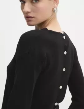 Шерстяной свитер Answear Lab, черный