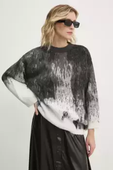 Шерстяной свитер Answear Lab, серый