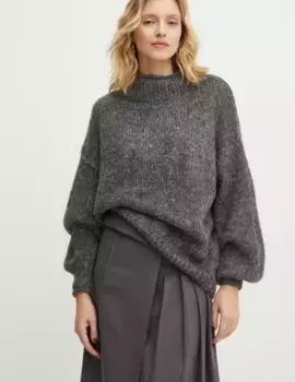 Шерстяной свитер Answear Lab, серый