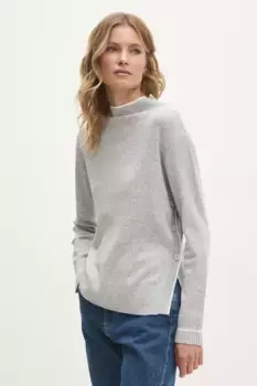 Шерстяной свитер Answear Lab, серый