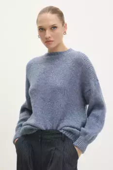 Шерстяной свитер Answear Lab, синий