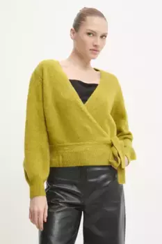 Шерстяной свитер Answear Lab, зеленый