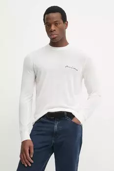 Шерстяной свитер Armani Exchange, бежевый