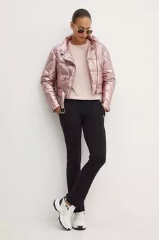 Шерстяной свитер Armani Exchange, розовый