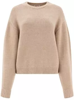 Шерстяной свитер Auralee, нейтральный цвет