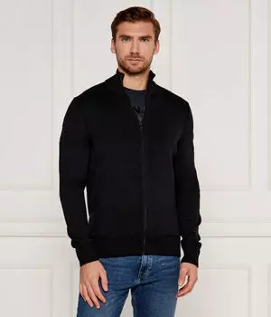 Шерстяной свитер avac_fz Regular fit Boss Orange, черный