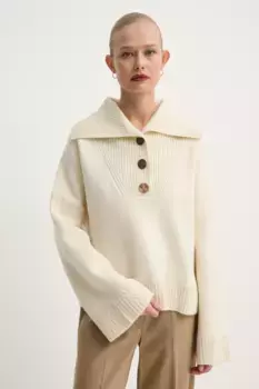 Шерстяной свитер BA&SH, бежевый