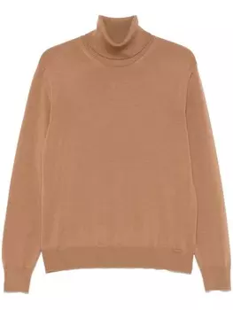 Шерстяной свитер Ballantyne, коричневый