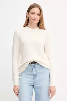 Шерстяной свитер Barbour, бежевый