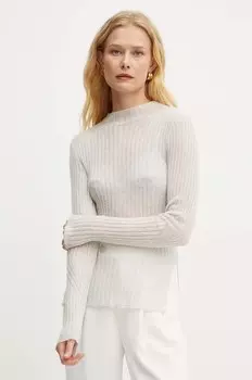 Шерстяной свитер Boss Orange, серый