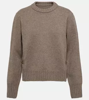 Шерстяной свитер BOTTEGA VENETA, серый