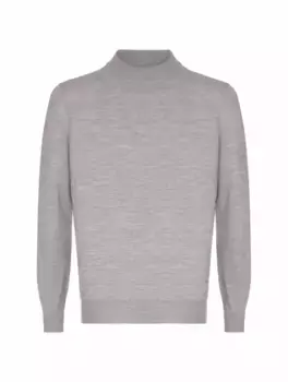 Шерстяной свитер Brunello Cucinelli, серый