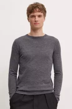 Шерстяной свитер Bruuns Bazaar, серый