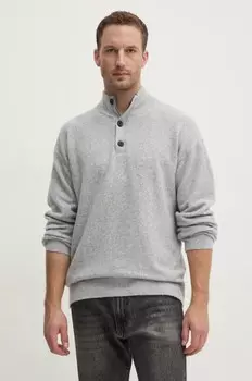 Шерстяной свитер Calvin Klein, серый