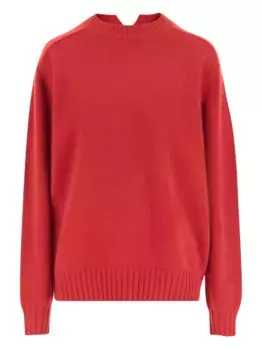 Шерстяной свитер Carven, красный